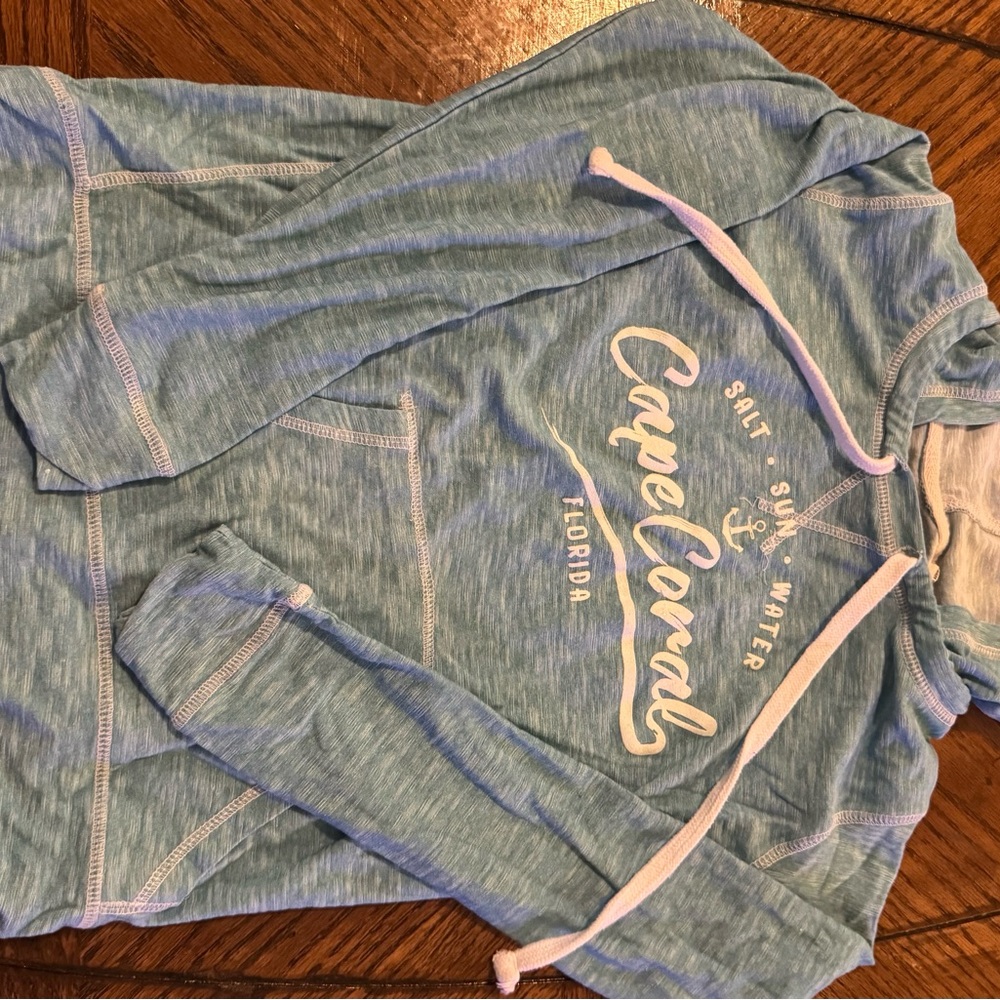 Blue Cape Coral Hoodie